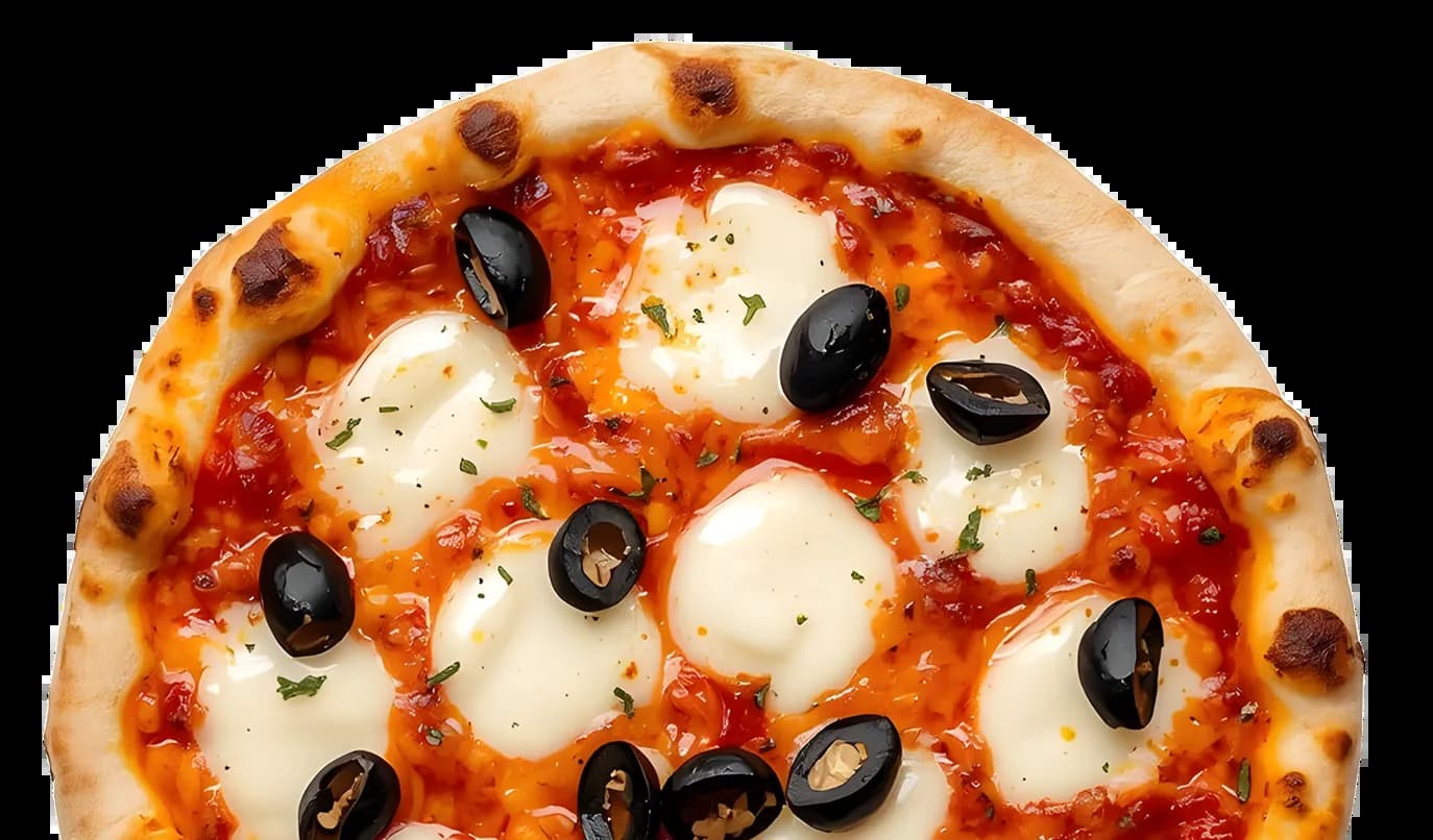 메뉴 하단 피자